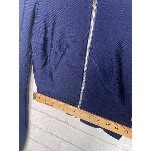 Yves Saint Laurent Navy Blue Blouse